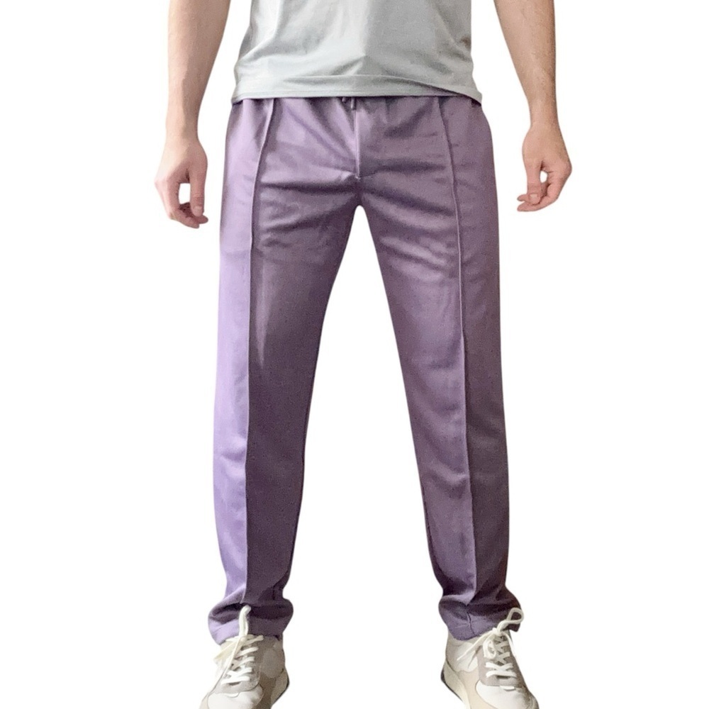 Bogey Boys Men’s Tracksuit Pant Size 30 Purple NWOT Straight Leg
